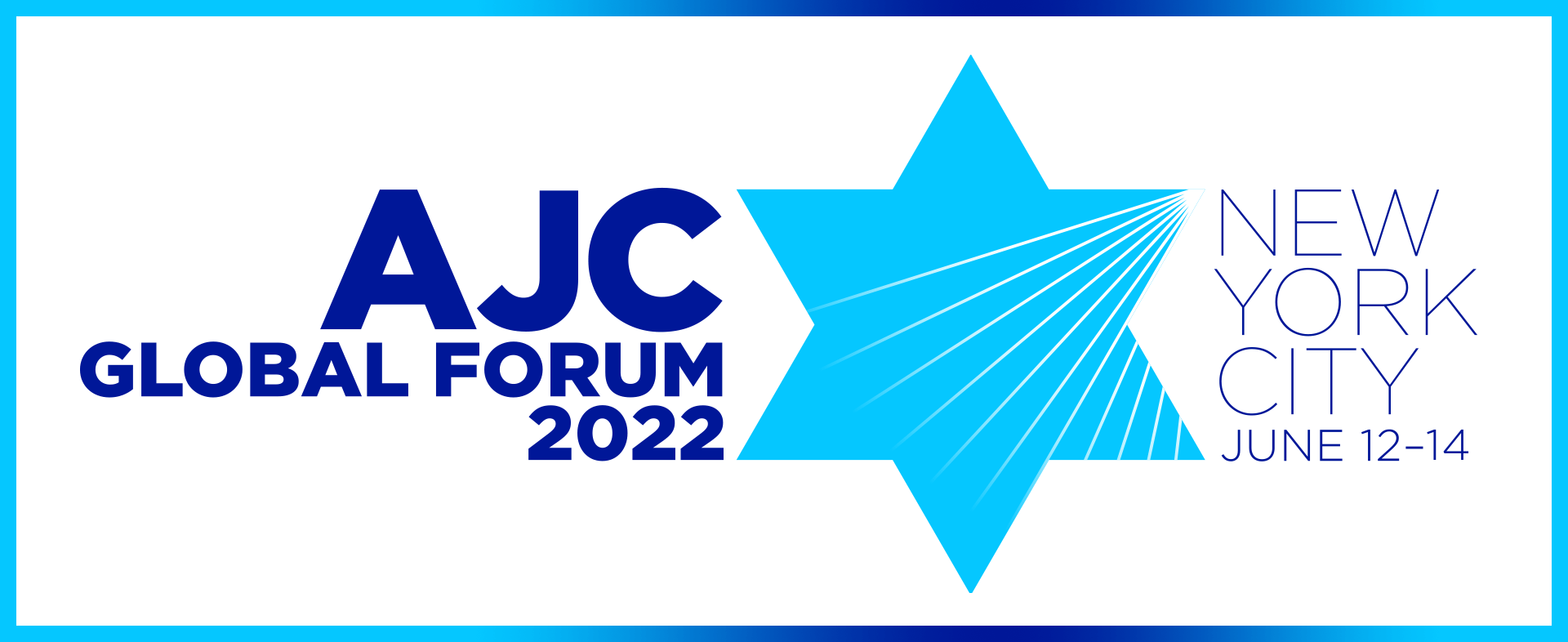 AJC Global Forum 2022 - New York City - June 12 - 14