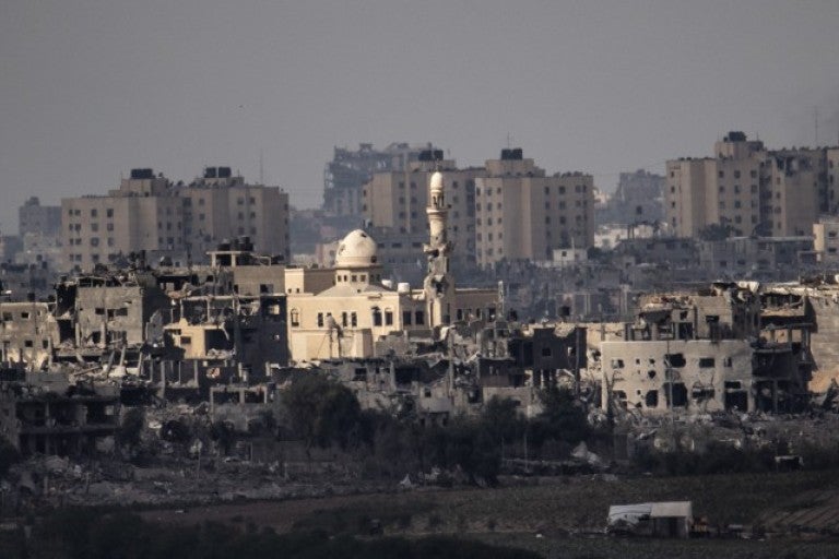 gaza skyline