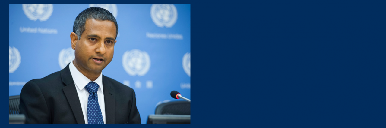 UN Special Rapporteur on Freedom of Religion or Belief Dr. Ahmed Shaheed