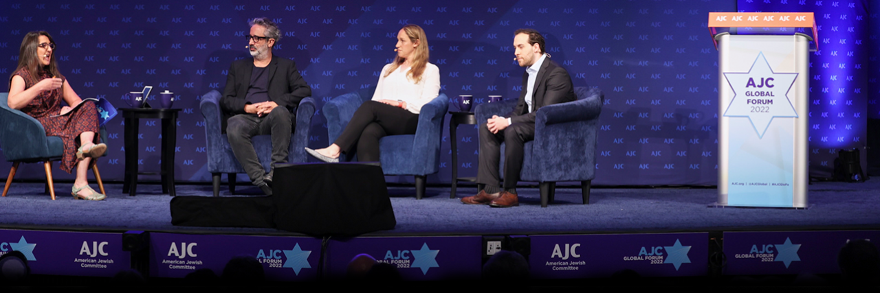 AJC Global Forum panel on Jews, Israel, and Progressive Spaces