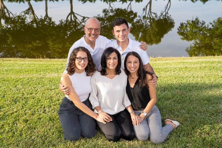 AJC CEO Ted Deutch and family. 