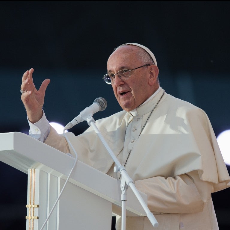 Pope Francis on 'Concentration Camps'