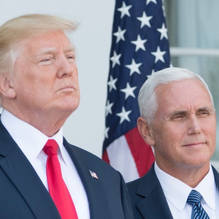 Photo of President Trump and Vice President Pence