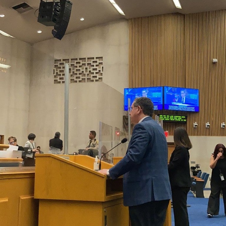 2023-01-25 Richard Hirschhaut addresses Los Angeles County Board of Supervisors