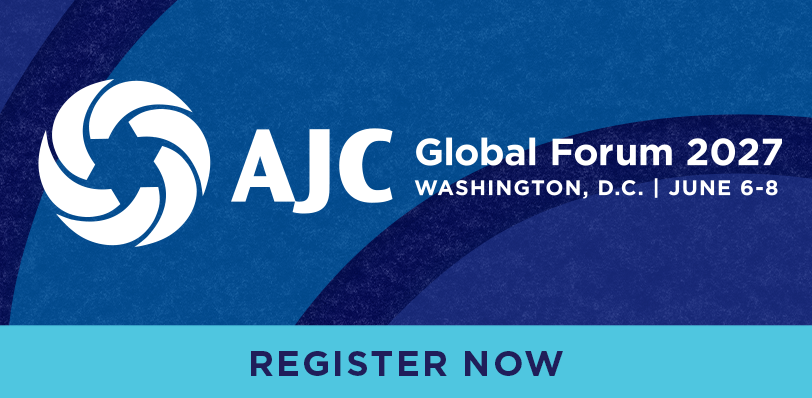 AJC Global Forum 2027 - Washington, D.C. - June 6-8 - Register Now