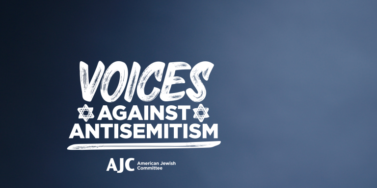 Voices against Antisemitism Header