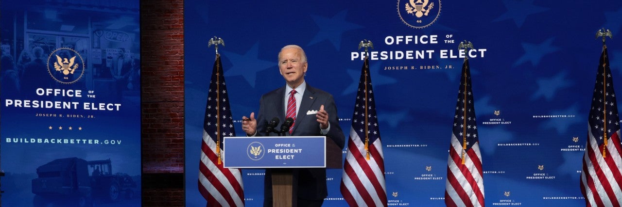 President-elect Joe Biden addresses the country.