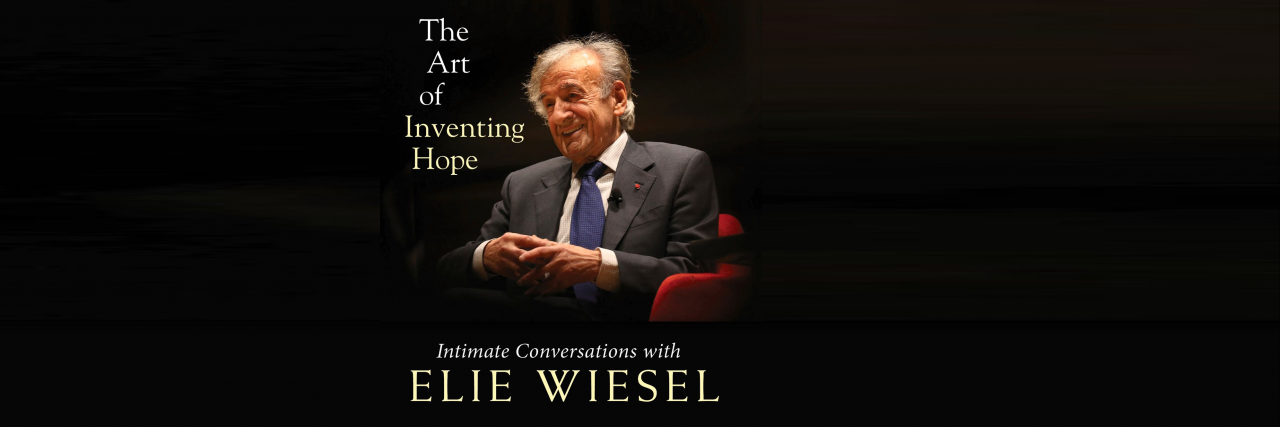 Cover of the book "The Art of Inventing Hope: Intimate Conversations with Elie Wiesel"