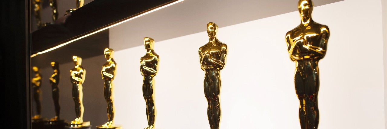 Oscars award statues