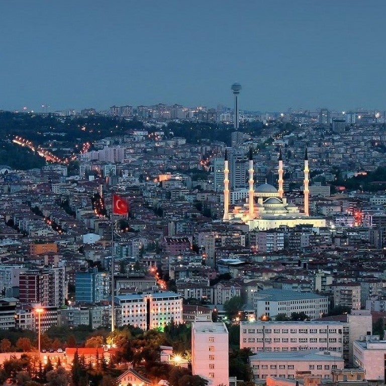 Photo of Ankara at night