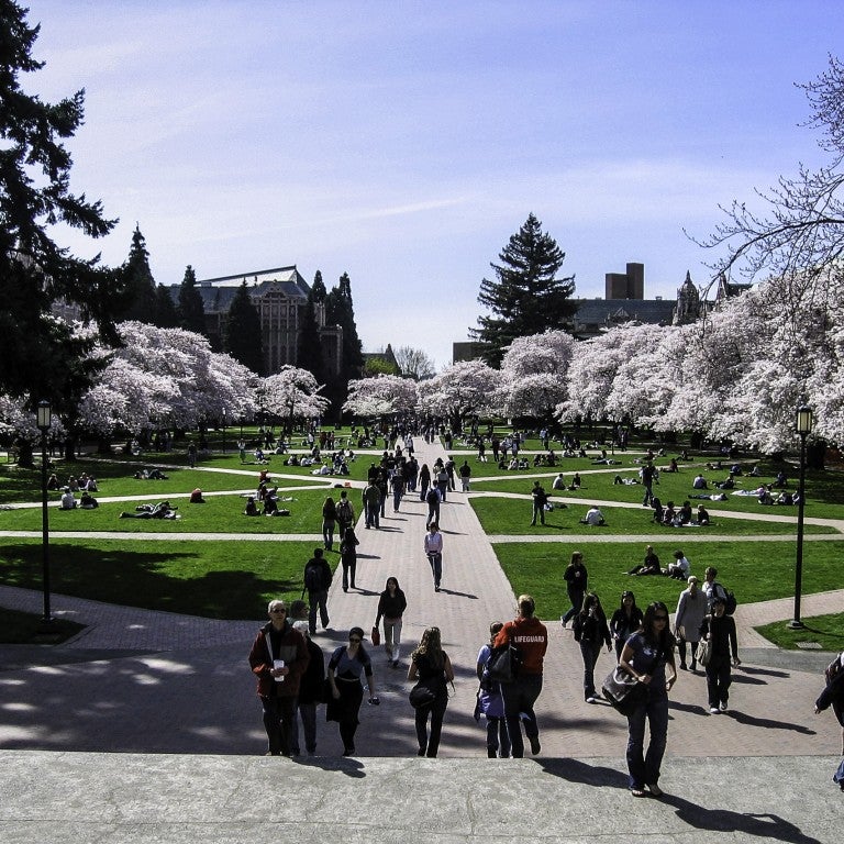 Photo of college campus