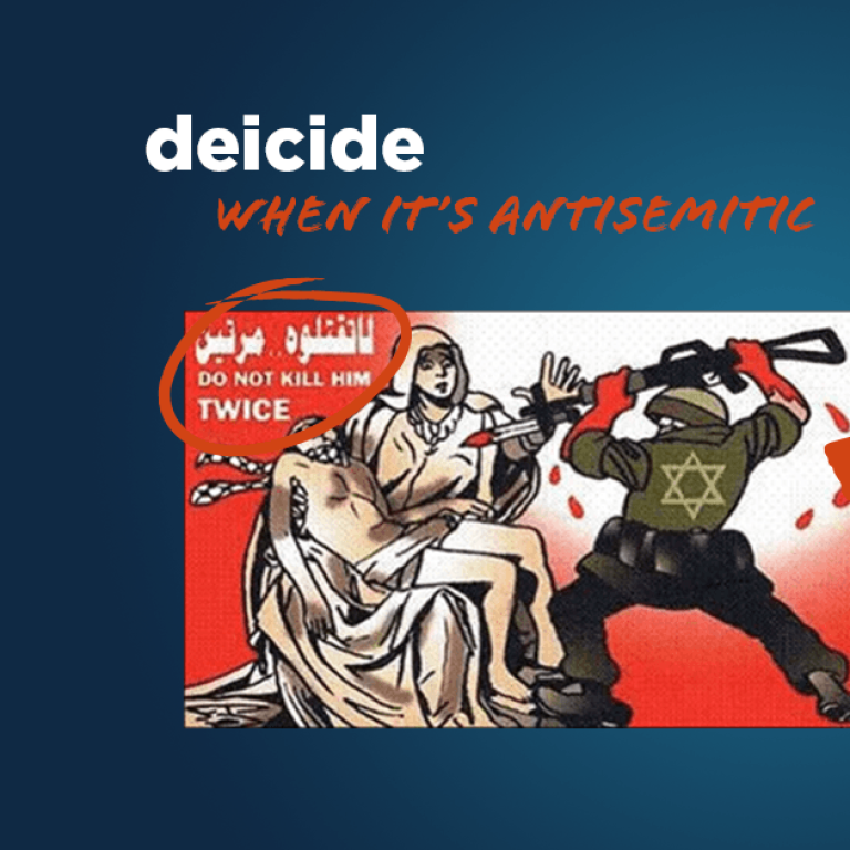 deicide - This is Antisemitic - Translate Hate