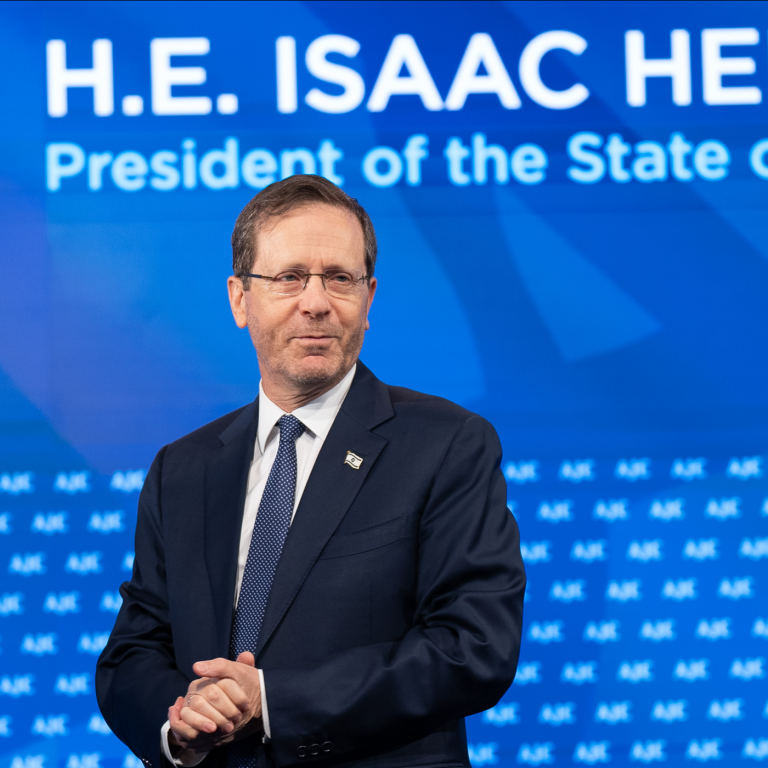 Israeli President Isaac Herzog at AJC Global Forum