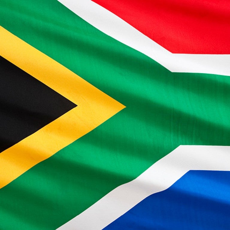 Image of the South African flag