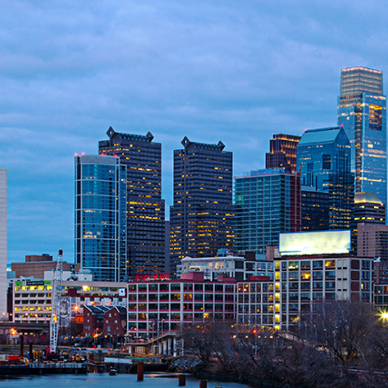Photo of Philadelphia skyline