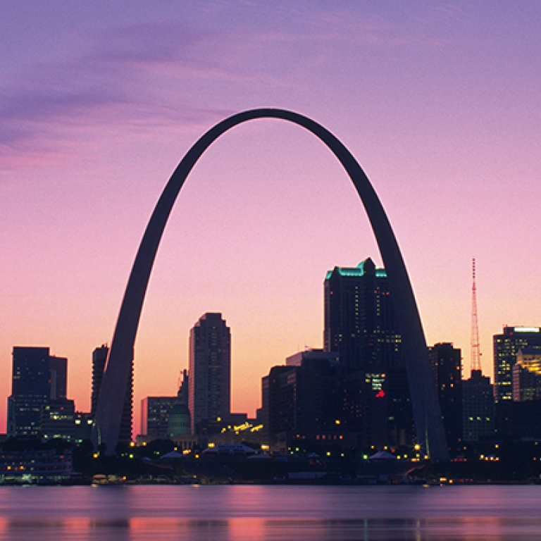 Photo of St. Louis skyline