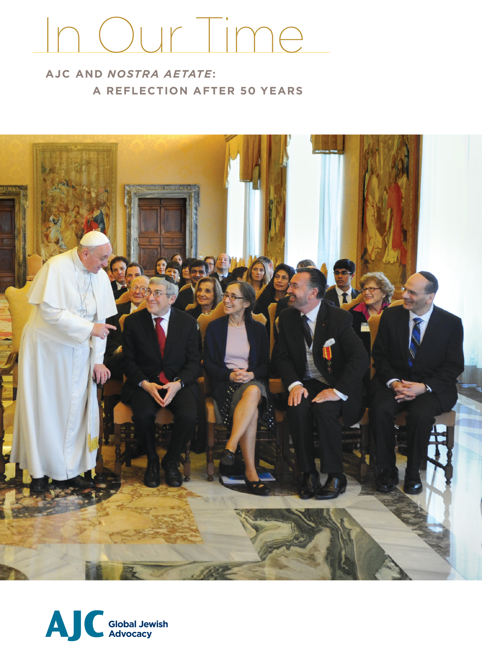 Cover of PDF - In Our Time - AJC and Nostra Aetate: A Reflection After 50 Years