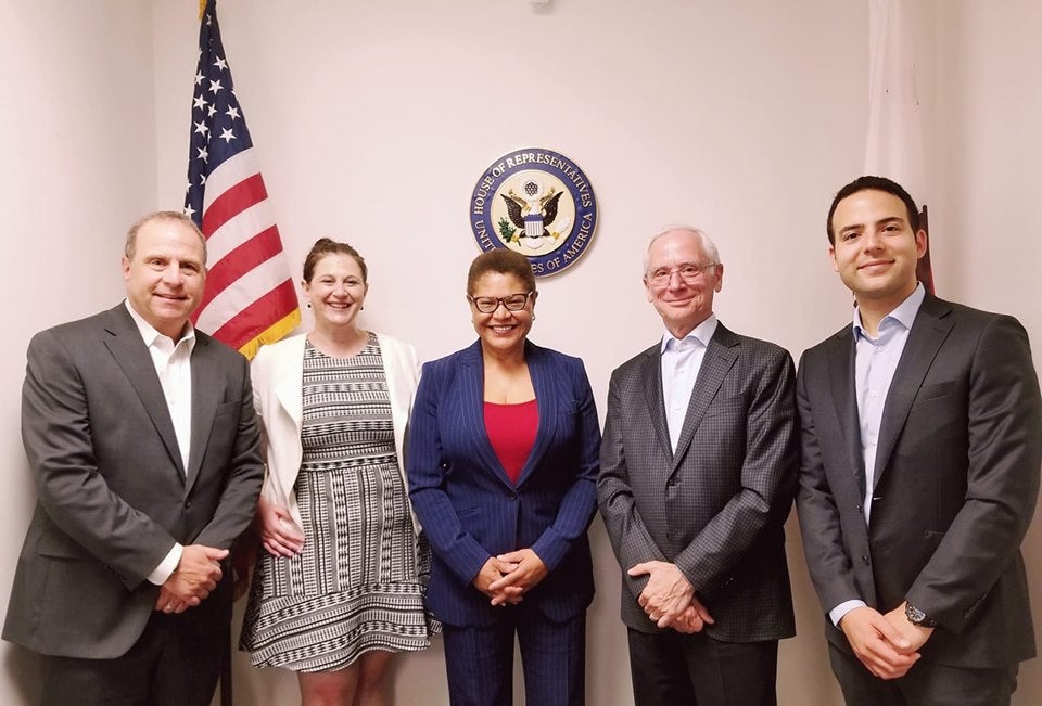 2019-08-26 Meeting with Congresswoman Karen Bass