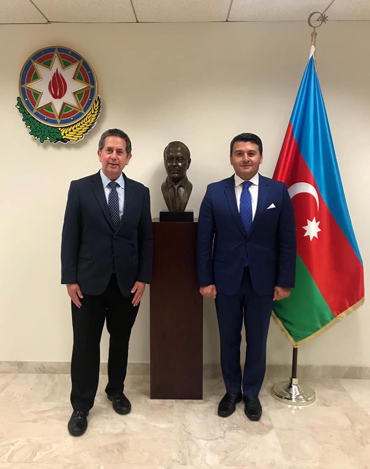 2019-09-12 New AJC LA Regional Director Meets Azeri CG - pic 1