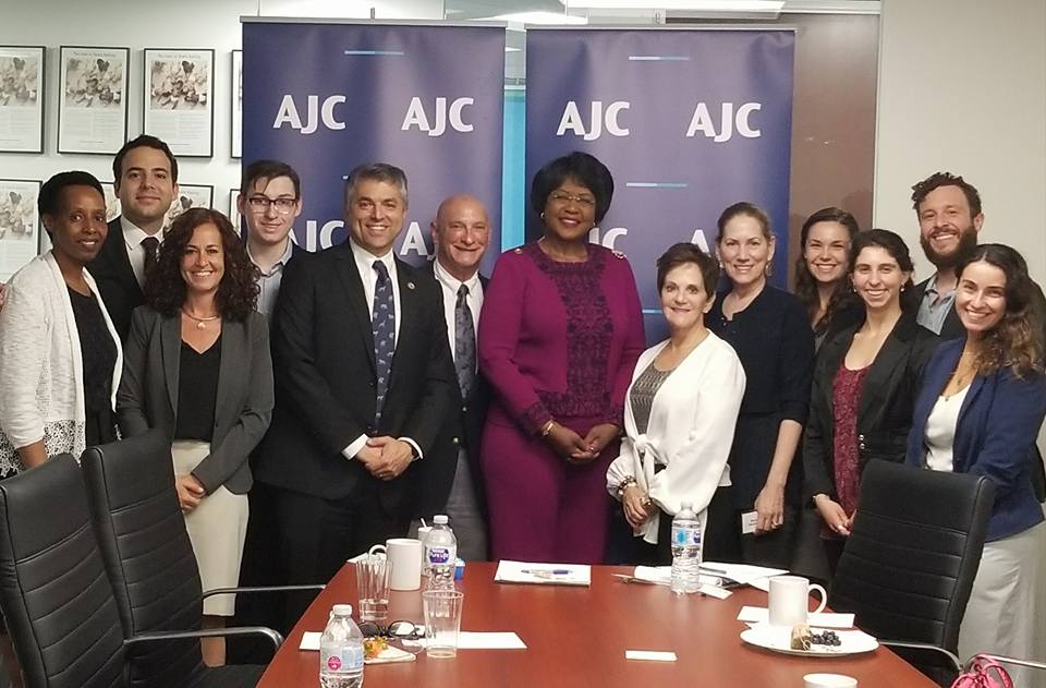 Photos of AJC LA with the African Union Ambassador