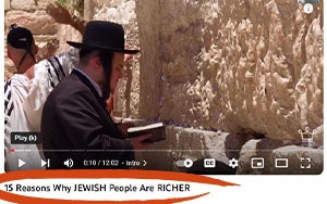 A YouTube video explaining why Jewish people “are richer.” In addition to being an inaccurate blanket statement, this claim can also quickly turn into the antisemitic trope “Jews are greedy”