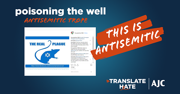 poisoning the well - This is antisemitic - Translate Hate