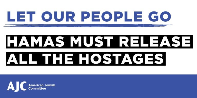 Let our people go: Hamas must release all the hostages