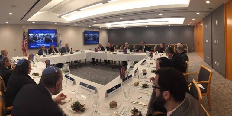 Photo of AJC New York's Rabbis' Roundtable
