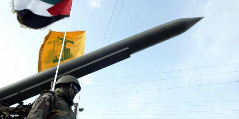 hezbollah rocket