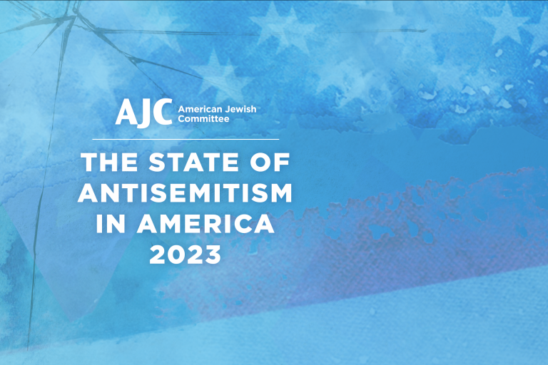 American Jewish committee The state of antisemitism in America 2023