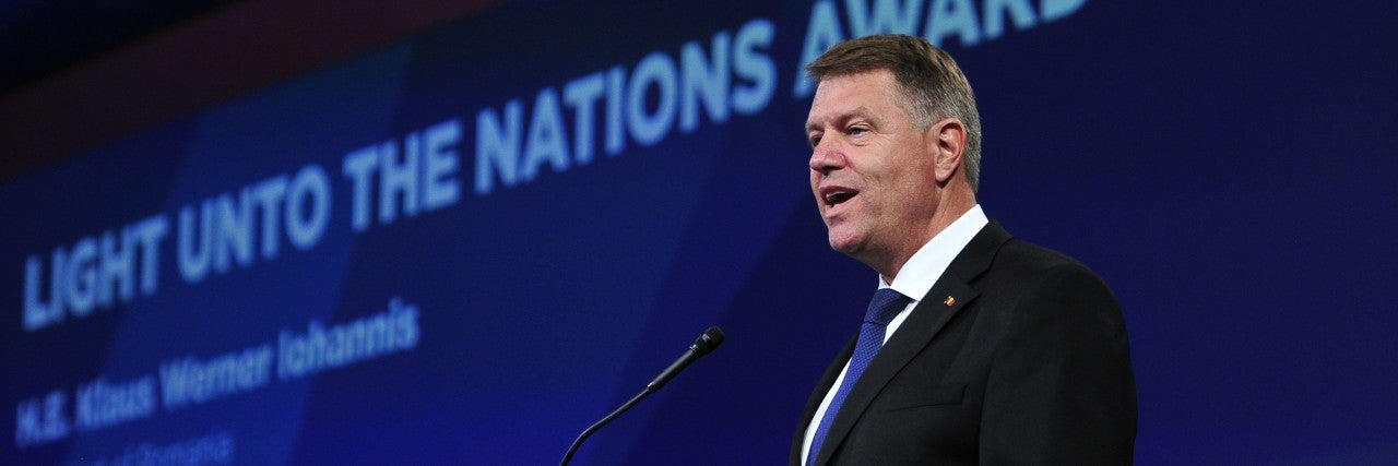 AJC Global Forum to Honor Romanian President Iohannis