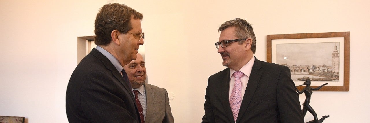AJC Delegation Visits Czech Republic Following Opening of AJC Central Europe