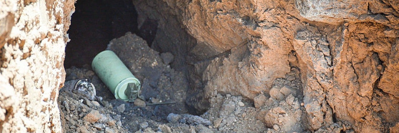 A first look at some of Hamas' tunnels uncovered on July 18 in the Gaza Strip. 