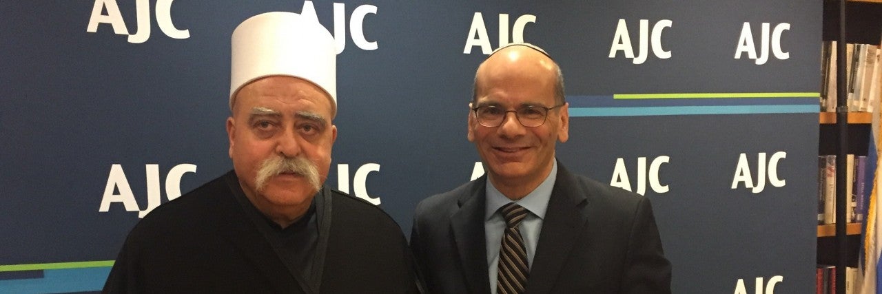 Photo of Druze Spiritual Leader and Rabbi Noam Marans