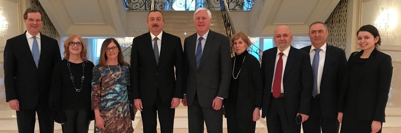 AJC Delegation Visits Azerbaijan, Meets President Aliyev