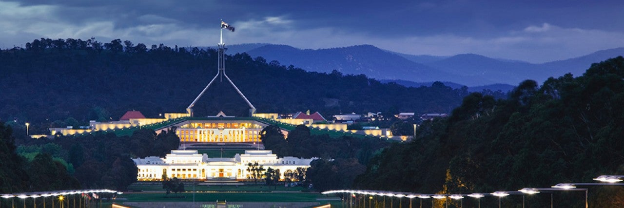 Photo of Australian Parliament in Canberra