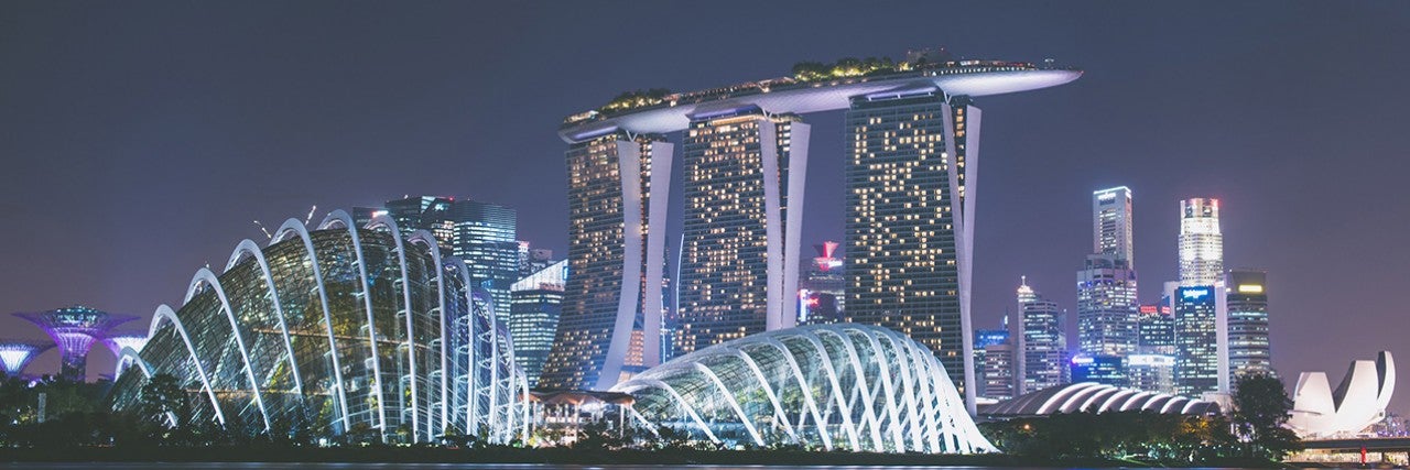 Photo of Singapore skyline