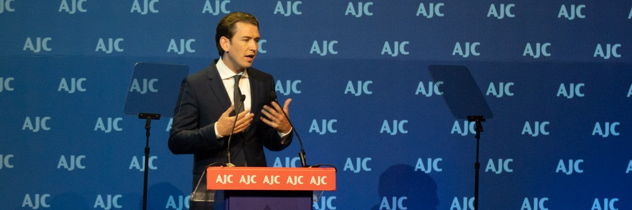Highlights from Austrian Chancellor Sebastian Kurz's Address to AJC Global Forum