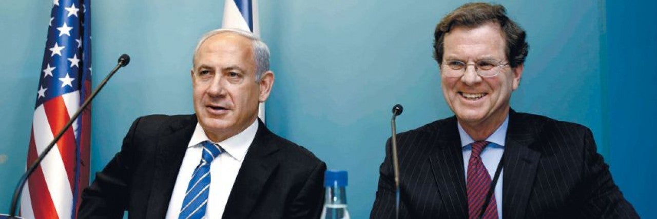 Photo of Prime Minister Netanyahu and AJC CEO David Harris