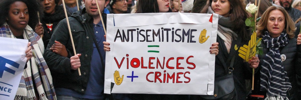 Antisemitism protest in France