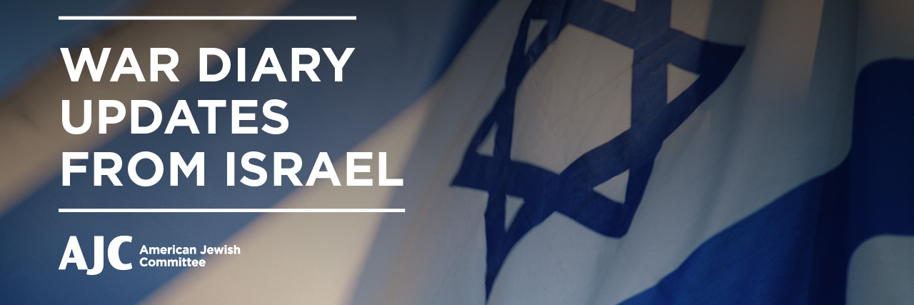 War Diary Updates from Israel