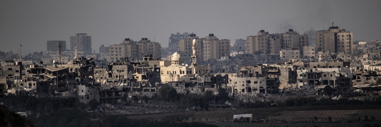 gaza skyline