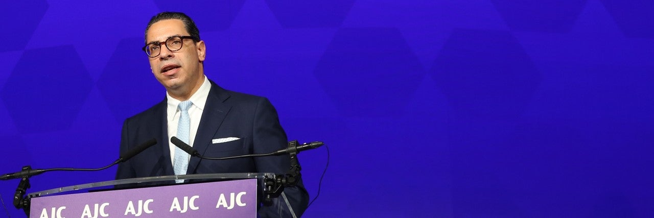 Image of Cypriot Foreign Minister at AJC's 2024 Global Forum