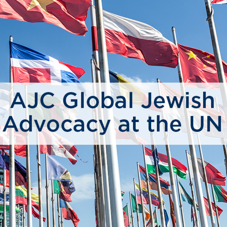 AJC Global Jewish Advocacy at the UN