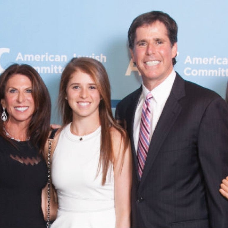 Photo of AJC Atlanta Award Recipients and their family