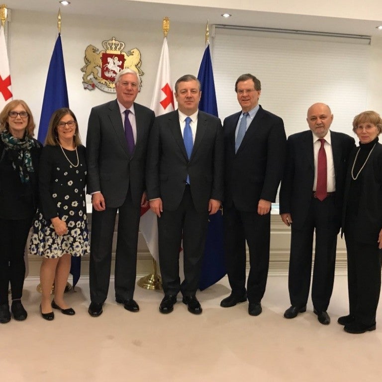 AJC Delegation Visits Georgia, Meets with Prime Minister Kvirikashvili