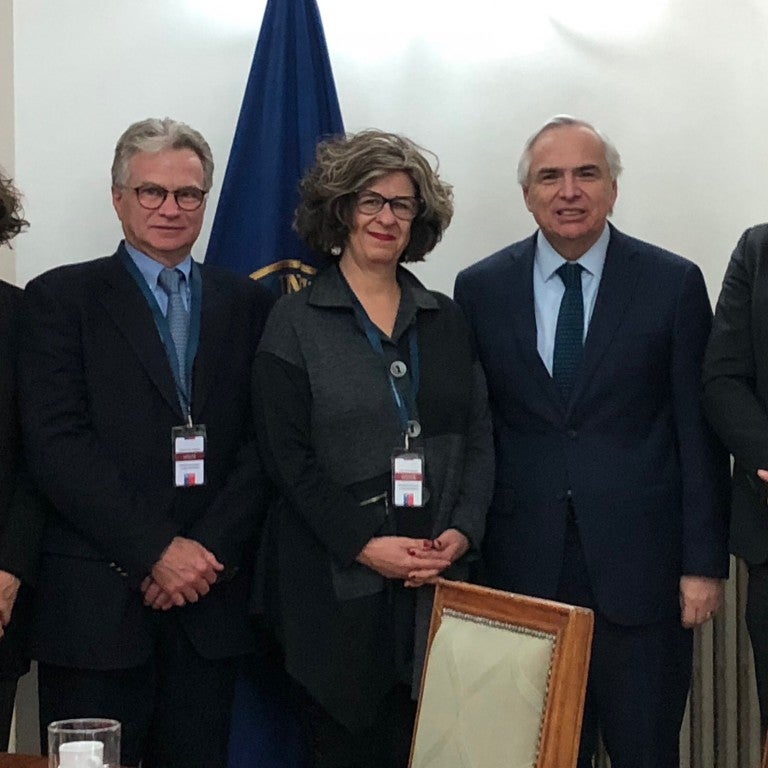 Reunión con el ministro del Interior y Seguridad Púlblica de Chile, Andrés Chadwick