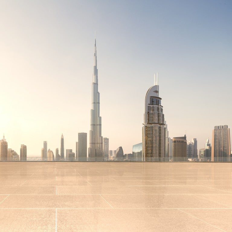 Skyline in the UAE