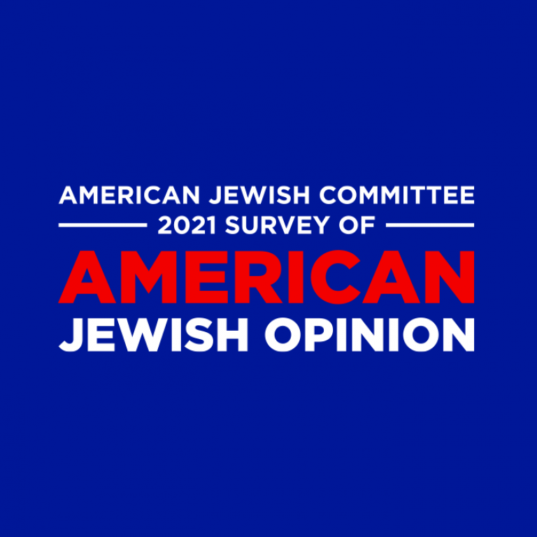 American Jewish Committee 2021 Survey of American Jewish Opinion