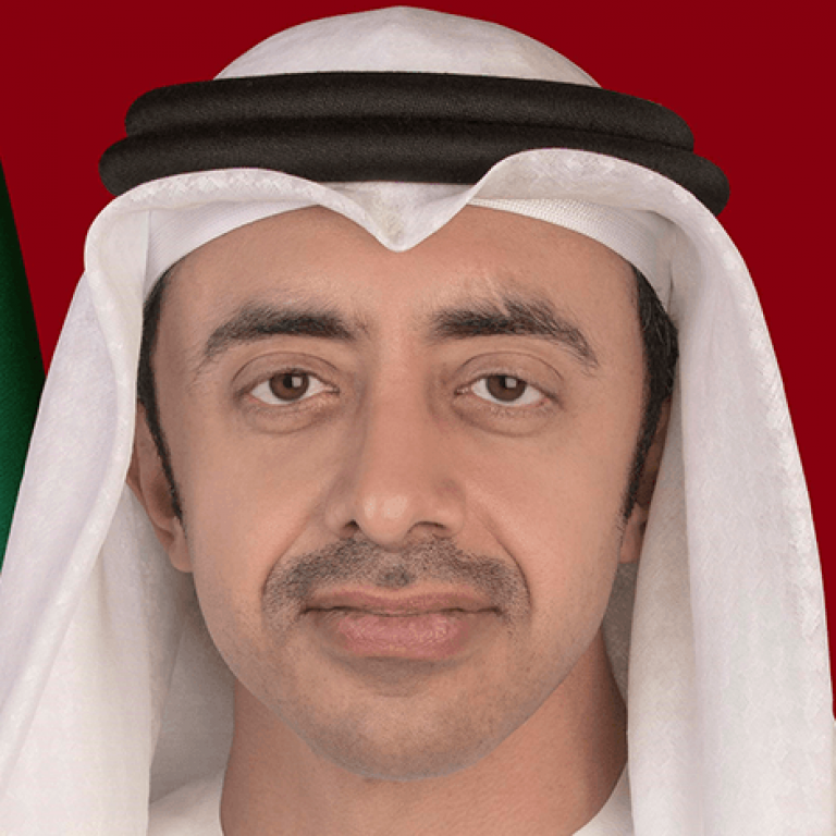 UAE Minister of Foreign Affairs Sheikh Abdullah bin Zayed Al Nahyan